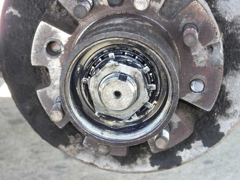 Gooseneck Produce Trailer Bearing Repair, St Augustine Jacksonville Fl